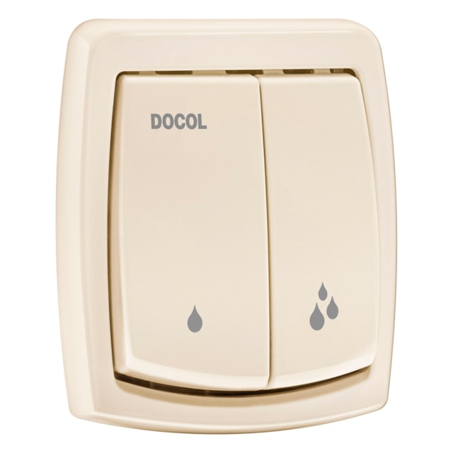 Acabamento Válvula Descarga Salvágua Bege - Docol Acabamento Válvula Descarga Salvágua Bege - Docol