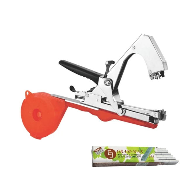 Alceador Tapetool Profissional + Caixa C/4800 Grampos GramMax (Brinde) - Mundi Alceador Tapetool Profissional + Caixa C/4800 Grampos GramMax (Brinde) - Mundi