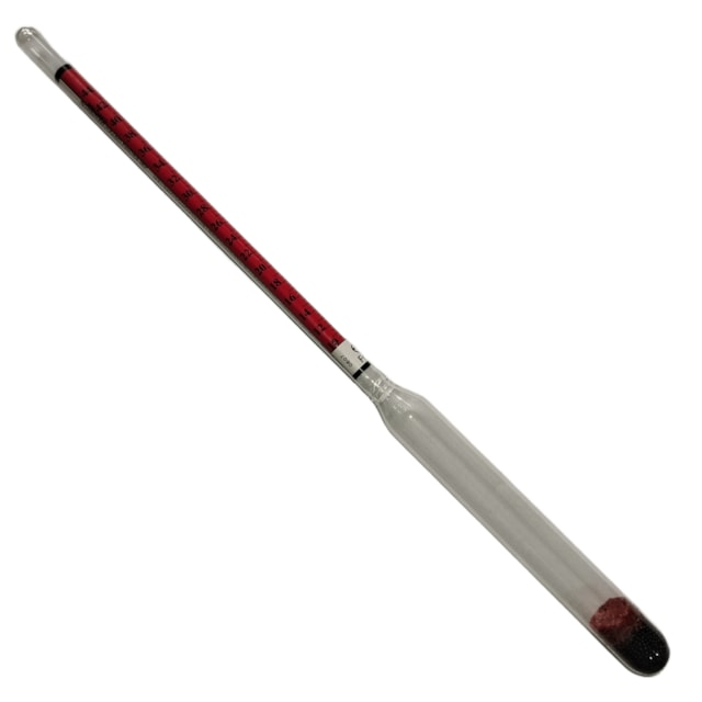 Alcoômetro GayLussac Cartier Escala 10/45 - Incoterm Alcoômetro GayLussac Cartier Escala 10/45 - Incoterm