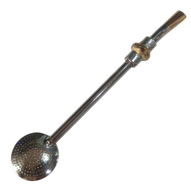 Bomba de chimarrão Metal 03T-21cm 6003 - Tradição Bomba de chimarrão Metal 03T-21cm 6003 - Tradição