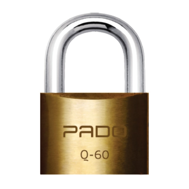 Cadeado Latão Quadruplo 60-Q Chave Tetra - Pado Cadeado Latão Quadruplo 60-Q Chave Tetra - Pado