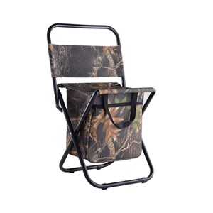 Cadeira Dobrável Camuflada com Bolsa Térmica - Conex