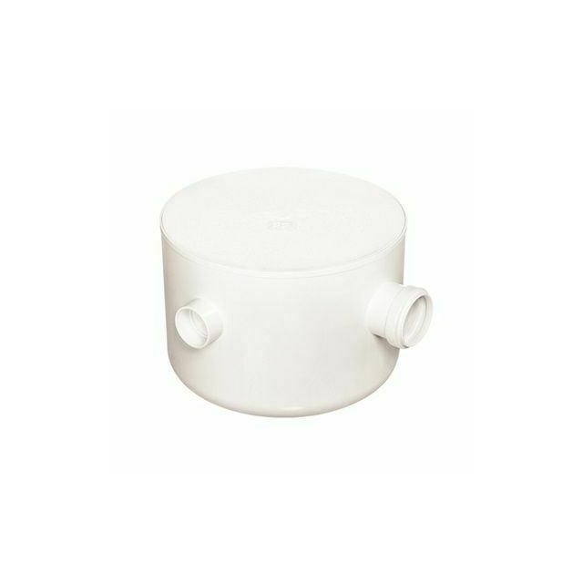 Caixa Gordura Redonda 250x172x50mm com Tampa - Herc Caixa Gordura Redonda 250x172x50mm com Tampa - Herc