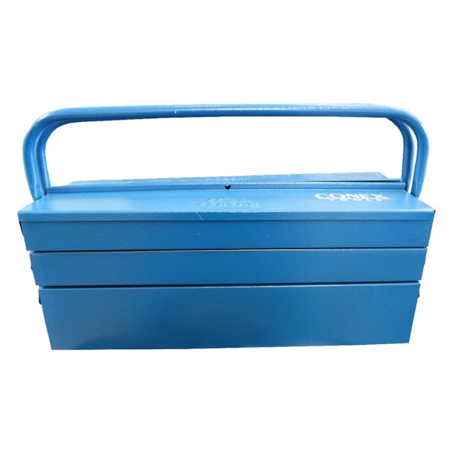 Caixa Maleta Metálica para Ferramentas 5 Gavetas - Conex