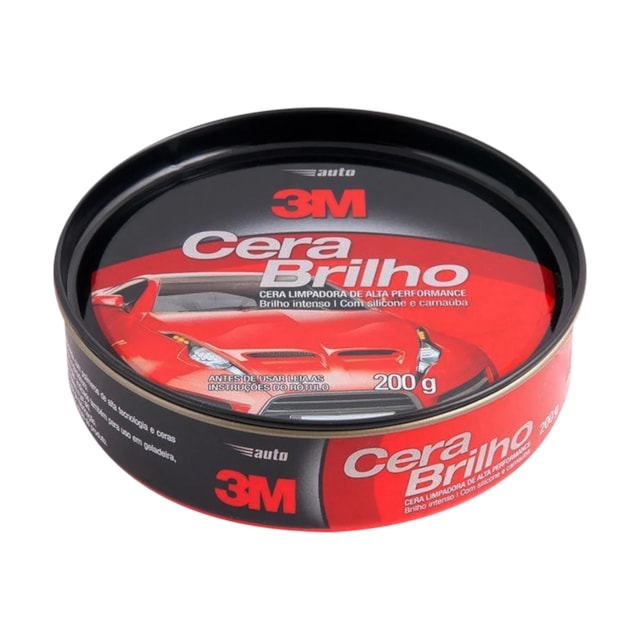 Cera Auto Brilho 200g - 3M Cera Auto Brilho 200g - 3M