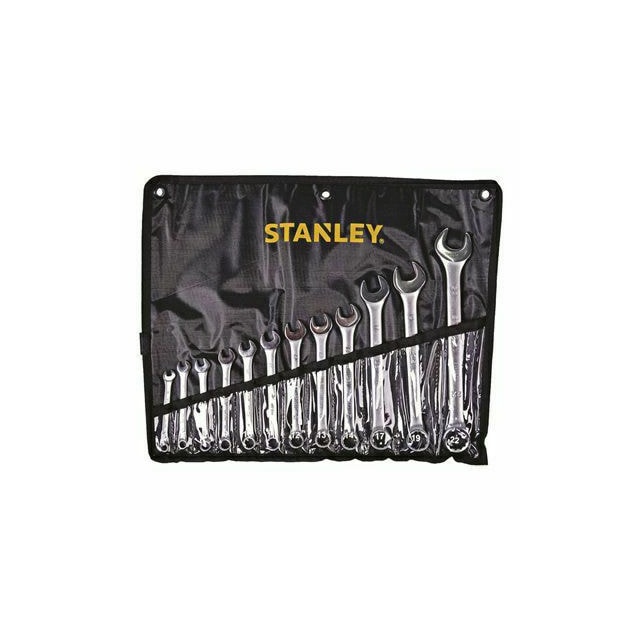 Chave Combinada Jogo com 12 Peças 6 a 22mm - Stanley