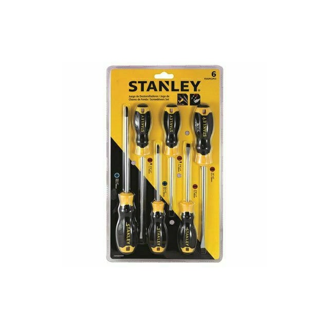 Chave de Fenda e Philips Jogo com 6 Peças - Stanley