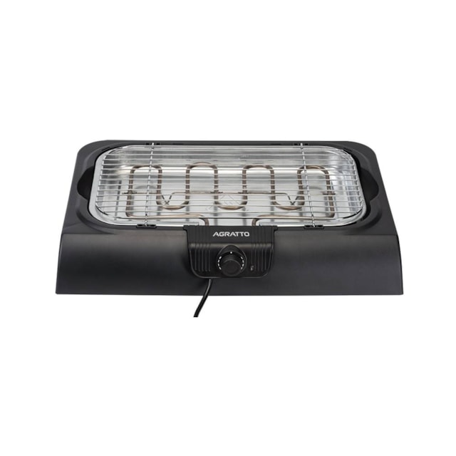Churrasqueira Elétrica Grill de Mesa Portátil com Regulagem 1800W - Agratto Churrasqueira Elétrica Grill de Mesa Portátil com Regulagem 1800W - Agratto
