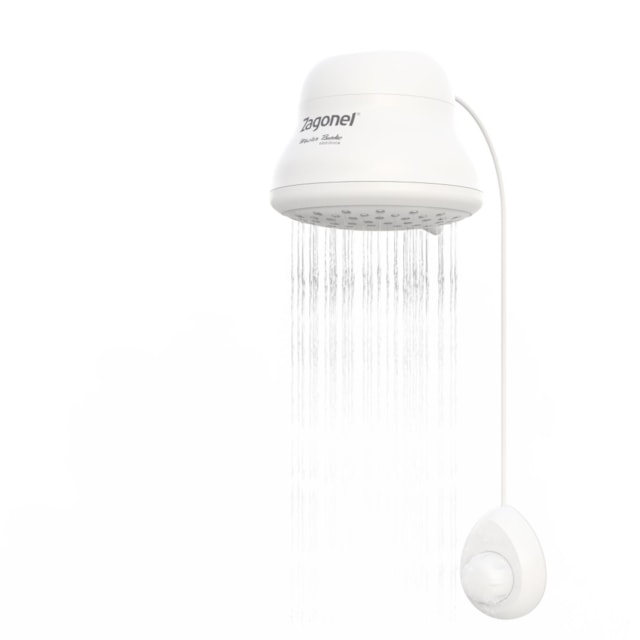 Chuveiro Ducha Master Banho Eletrônica 5500/6700W - Zagonel Chuveiro Ducha Master Banho Eletrônica 5500/6700W - Zagonel