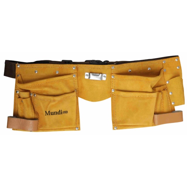 Cinto de Couro para Carpinteiro com 10 Bolsos Profissional - Mundi Cinto de Couro para Carpinteiro com 10 Bolsos Profissional - Mundi