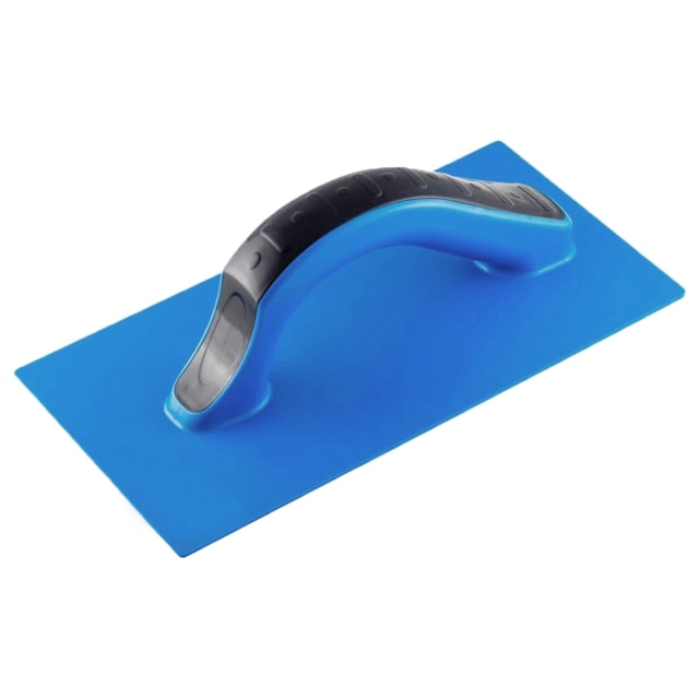 Desempenadeira Plástica Azul 17X30 Estriada - Conex Desempenadeira Plástica Azul 17X30 Estriada - Conex