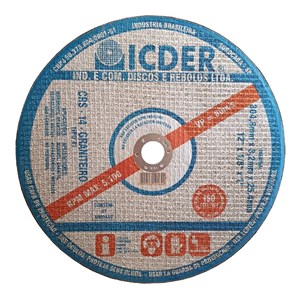 Disco de Corte Refratário 12" - Icder