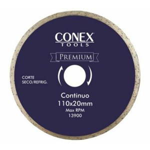 Disco Diamantado Contínuo 110mm - Conex
