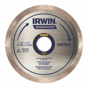 Disco Diamantado Contínuo 110mm - Irwin