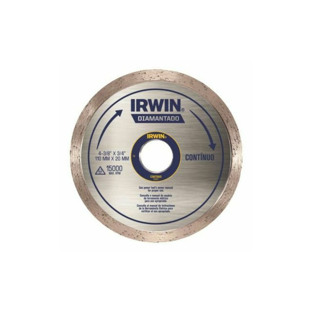 Disco Diamantado Contínuo 110mm - Irwin Disco Diamantado Contínuo 110mm - Irwin