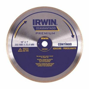 Disco Diamantado Contínuo Premium 110mm - Irwin