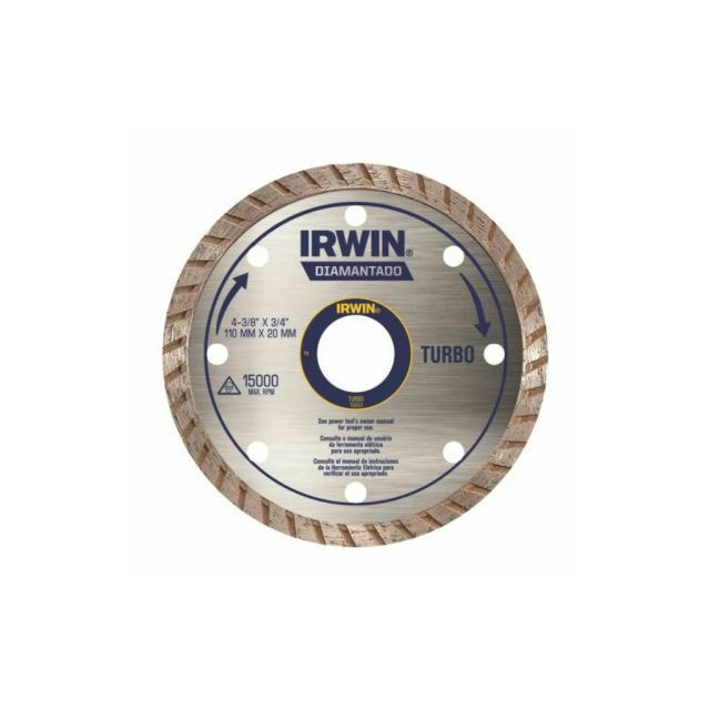 Disco Diamantado Turbo 110mm - Irwin Disco Diamantado Turbo 110mm - Irwin