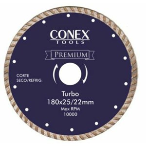 Disco Diamantado Turbo 180mm - Conex