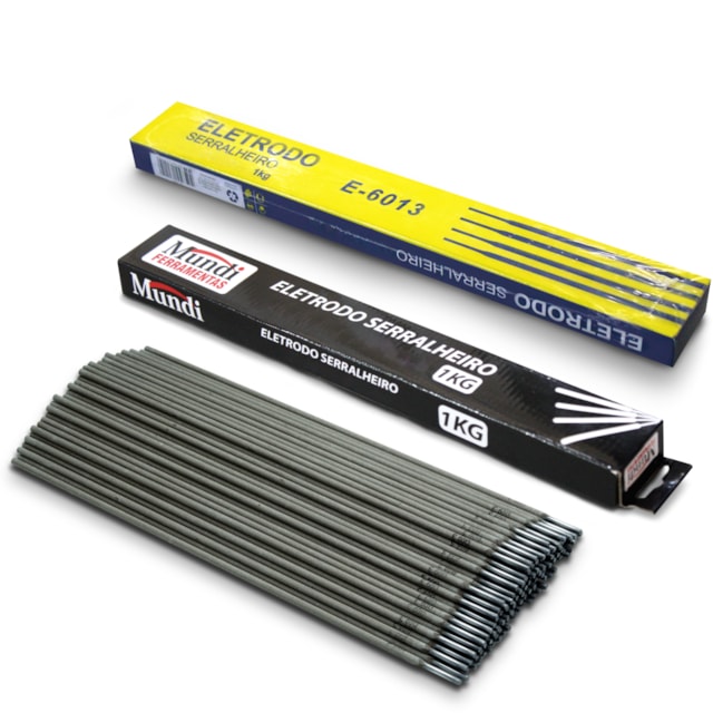 Eletrodo Serralheiro 6013 1Kg - Mundi/Conex Eletrodo Serralheiro 6013 1Kg - Mundi/Conex