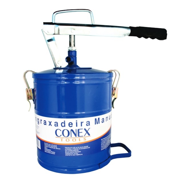 Engraxadeira Manual com Balde 4kg - Conex