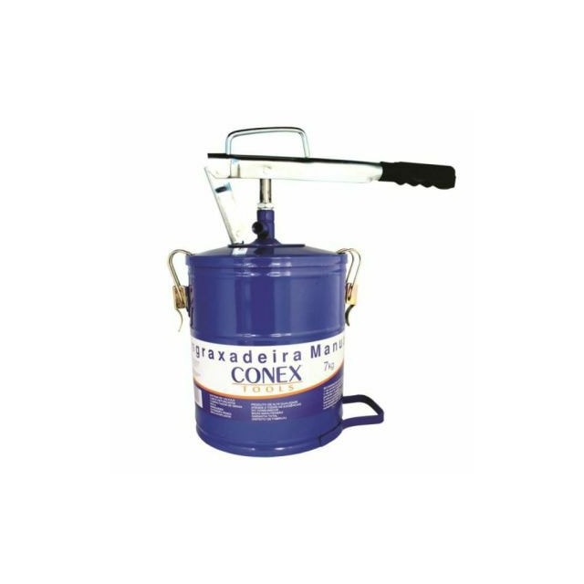 Engraxadeira Manual com Balde e Mangueira 7kg - Conex Engraxadeira Manual com Balde e Mangueira 7kg - Conex