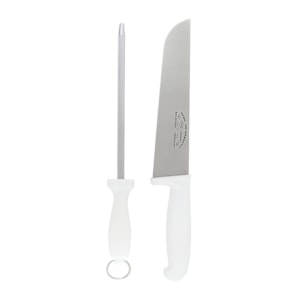 Faca para Carne 8" com Chaira - Corneta