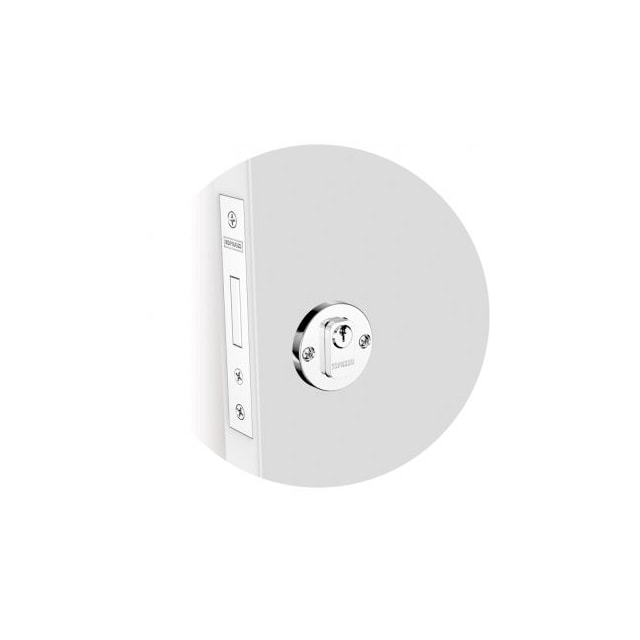 Fechadura Auxiliar Cromada - Soprano Fechadura Auxiliar Cromada - Soprano