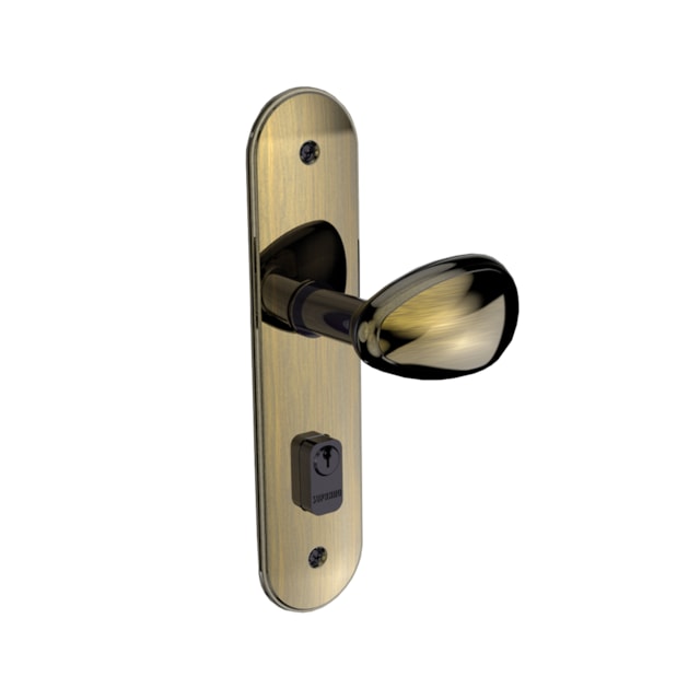 Fechadura Externa Bora Taco Golfe Oxidada - Soprano Fechadura Externa Bora Taco Golfe Oxidada - Soprano