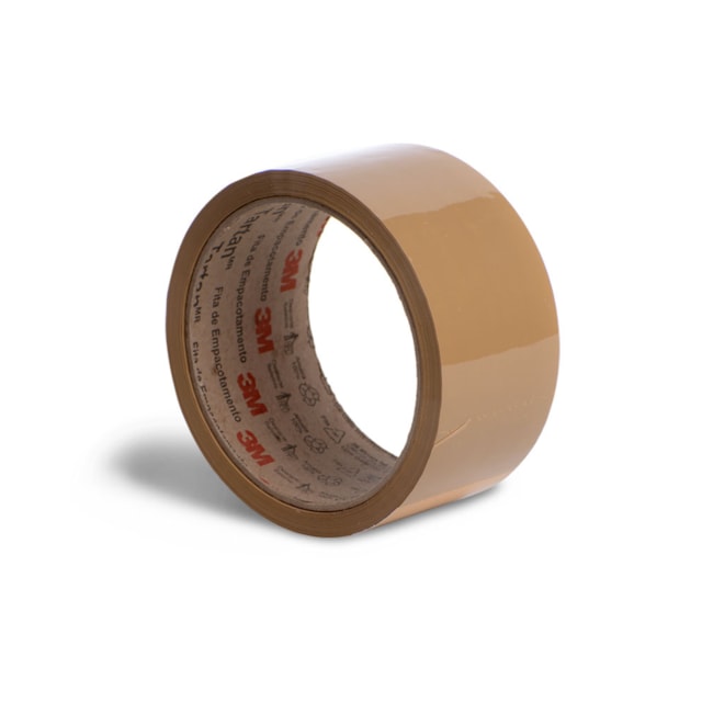 Fita Adesiva Tartan Marrom 45mm x 45m - 3M Fita Adesiva Tartan Marrom 45mm x 45m - 3M