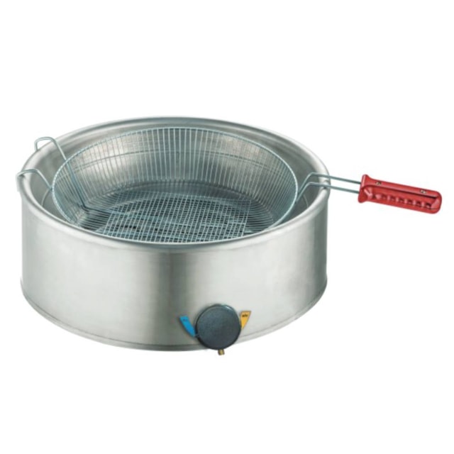 Fritadeira Industrial a Gás com Cesto 7 Litros - Malta Fritadeira Industrial a Gás com Cesto 7 Litros - Malta