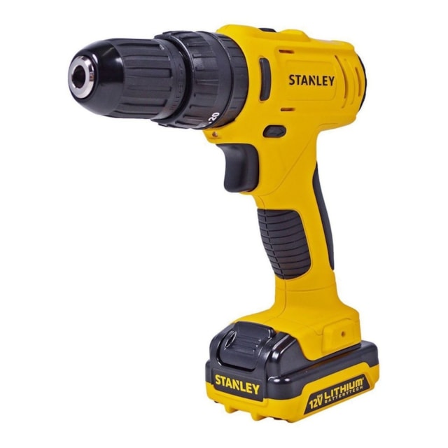 Furadeira Impacto Parafusadeira Bateria Lítio 12V - Stanley Furadeira Impacto Parafusadeira Bateria Lítio 12V - Stanley