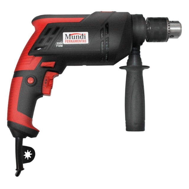 Furadeira Impacto Reversível 710W - Mundi Furadeira Impacto Reversível 710W - Mundi