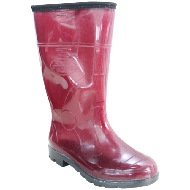 Galocha Bota Malbec Borracha Feminina Cano Longo Impermeável - Italbotas Galocha Bota Malbec Borracha Feminina Cano Longo Impermeável - Italbotas