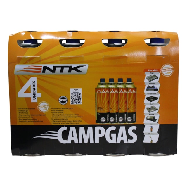 Gás Para Fogareiro/Maçarico Kit Com 4 Unidades - Nautika Gás Para Fogareiro/Maçarico Kit Com 4 Unidades - Nautika
