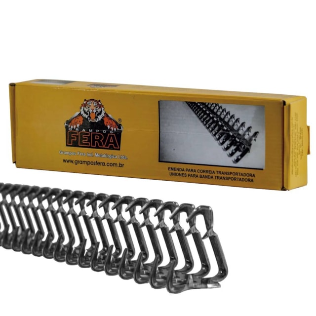 Grampo para Correia 35N com 8 Barras - Fera Guará Grampo para Correia 35N com 8 Barras - Fera Guará