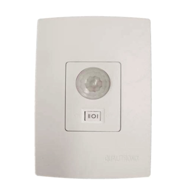Interruptor Inteligente Sensor de Presença com Chave ON/OFF - Qualitronix Interruptor Inteligente Sensor de Presença com Chave ON/OFF - Qualitronix