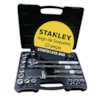 Jogo de Soquete 1/2" 8 a 32mm 22 Peças - Stanley