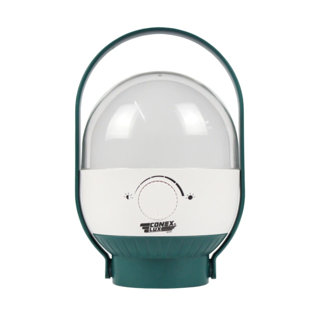 Lampião LED Recarregável Modelo Camping Dimmer - Conex Lux