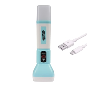 Lanterna LED Luminária Recarregável 2 em 1 192mm - Conex