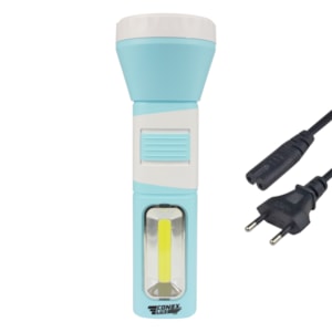 Lanterna LED Luminária Recarregável 215mm - Conex Lux