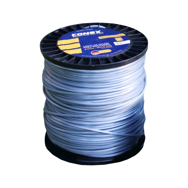 Linha Nylon Titanium Quadrada 2,7mm x 240m 2kg - Conex