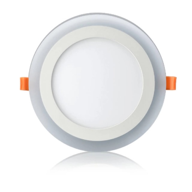 Luminária Plafon Led Embutir 3 Estágios 9W Redonda Bivolt - Elgin Luminária Plafon Led Embutir 3 Estágios 9W Redonda Bivolt - Elgin