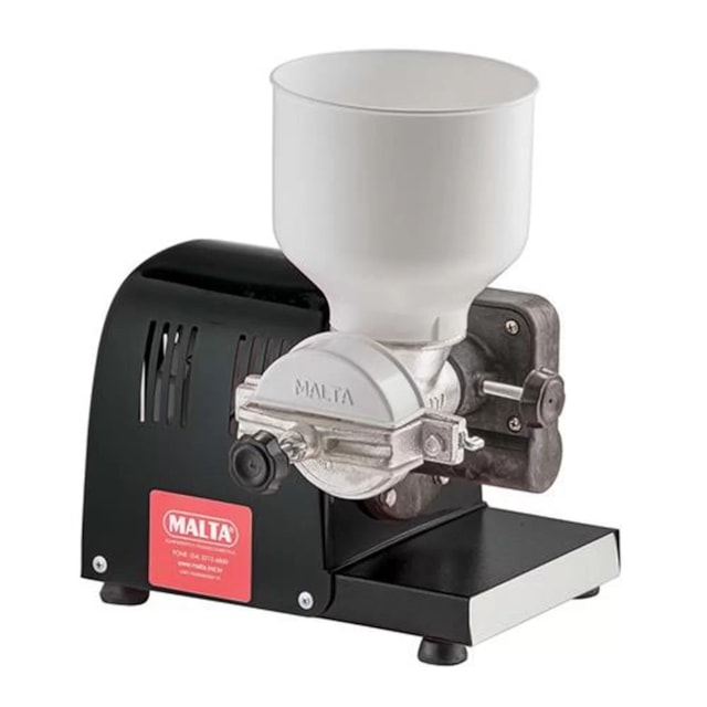 Moedor de Grãos Café/Cevada/Soja/Trigo Preto - Malta Moedor de Grãos Café/Cevada/Soja/Trigo Preto - Malta