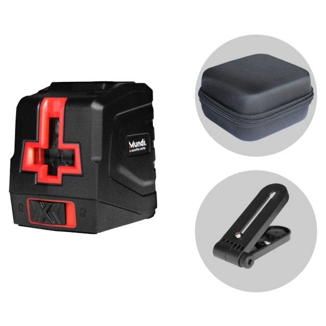 Nível Laser Pro Linha Verde 45M - Mundi Nível Laser Pro Linha Verde 45M - Mundi