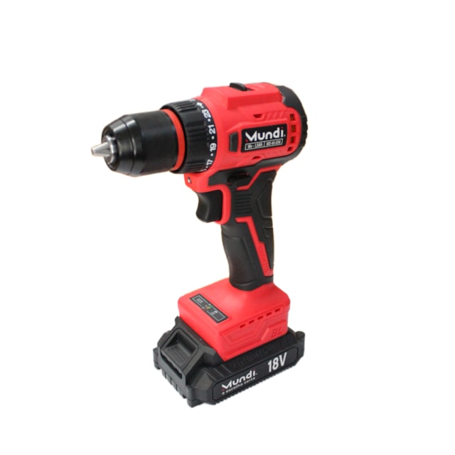 Parafusadeira Furadeira Profissional Brusheless MD45-ION 18V - Mundi Parafusadeira Furadeira Profissional Brusheless MD45-ION 18V - Mundi