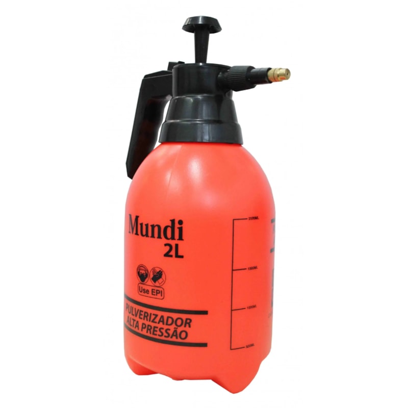 Pulverizador Manual de Alta Pressão 2 Litros - Mundi - Macrofer