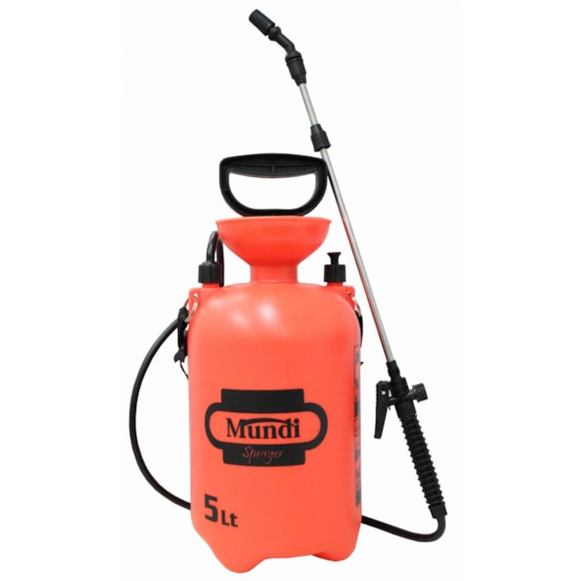 Pulverizador Manual de Alta Pressão 5L - Mundi Pulverizador Manual de Alta Pressão 5L - Mundi