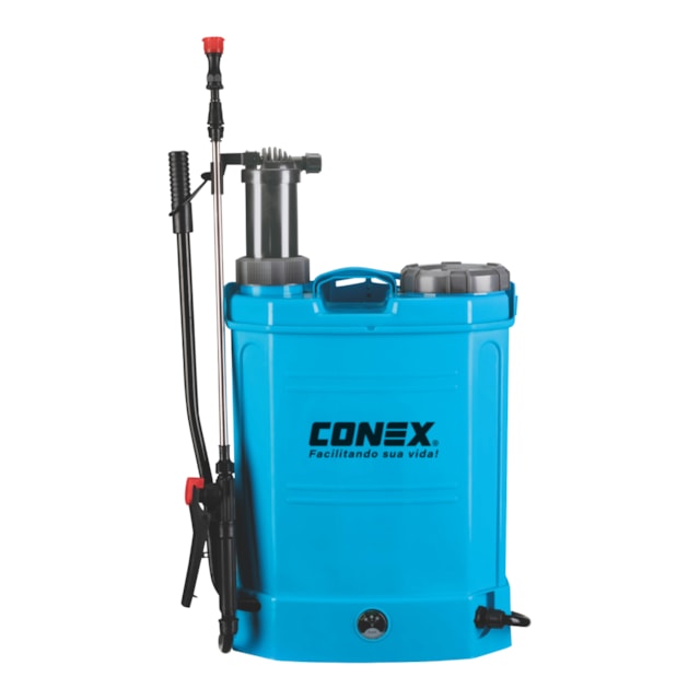 Pulverizador Recarregável Bivolt 14L Manual/Elétrico - Conex Pulverizador Recarregável Bivolt 14L Manual/Elétrico - Conex