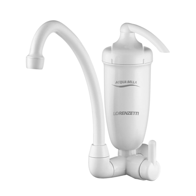 Purificador de Água com Torneira de Parede Acqua Bella Branco - Lorenzetti Purificador de Água com Torneira de Parede Acqua Bella Branco - Lorenzetti