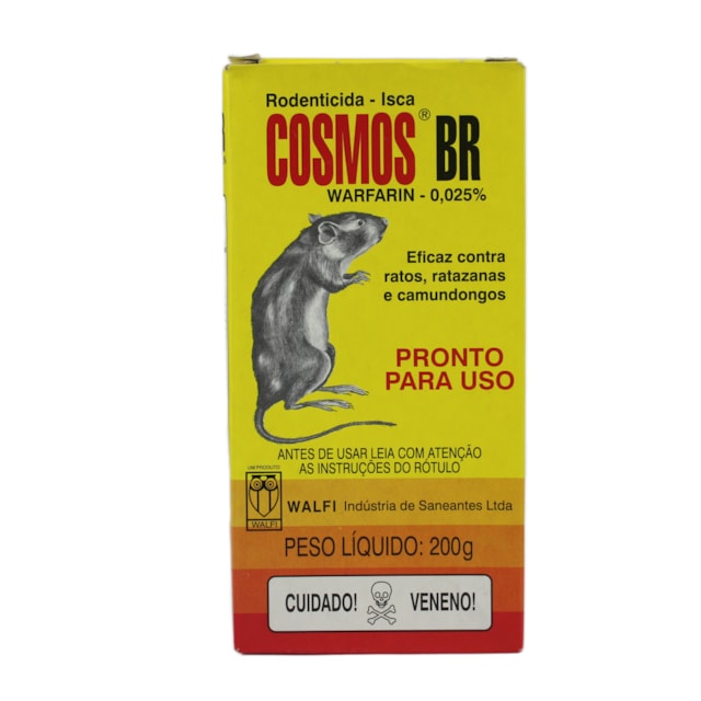 Raticida 200g - Cosmos Raticida 200g - Cosmos